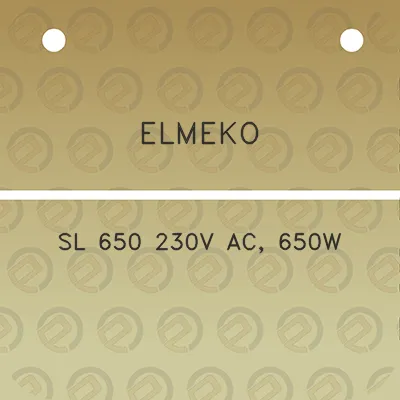 elmeko-sl-650-230v-ac-650w