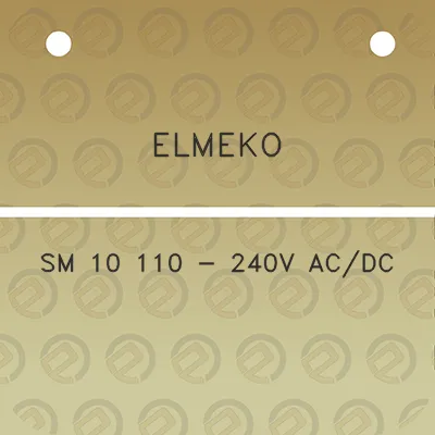 elmeko-sm-10-110-240v-acdc