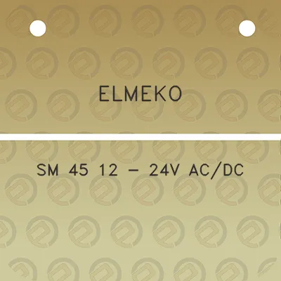 elmeko-sm-45-12-24v-acdc