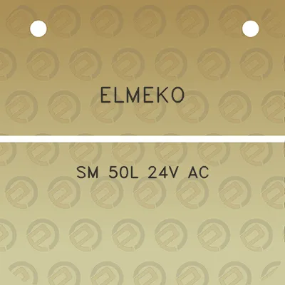 elmeko-sm-50l-24v-ac