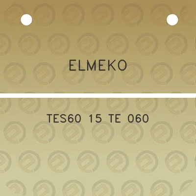 elmeko-tes60-15-te-060