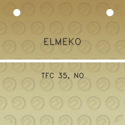 elmeko-tfc-35-no