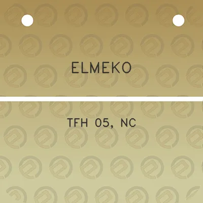 elmeko-tfh-05-nc