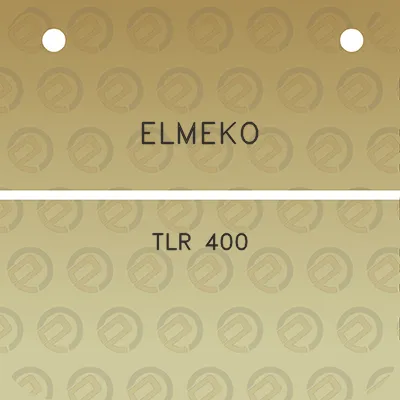 elmeko-tlr-400