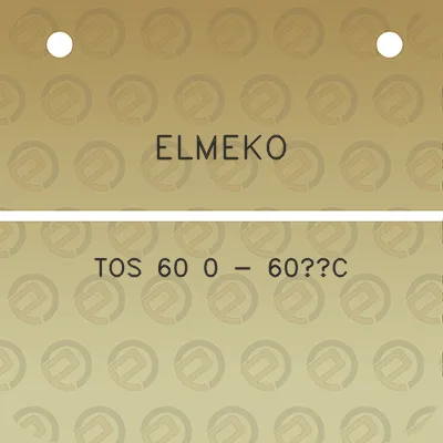 elmeko-tos-60-0-60c