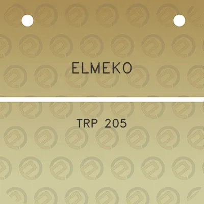 elmeko-trp-205