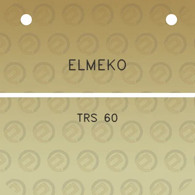 elmeko-trs-60