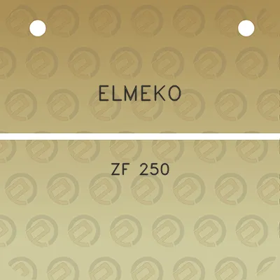 elmeko-zf-250