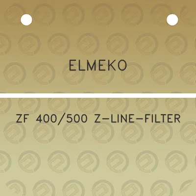 elmeko-zf-400500-z-line-filter