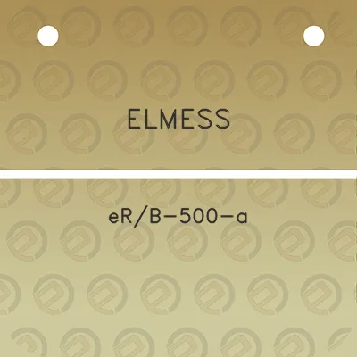 elmess-erb-500-a