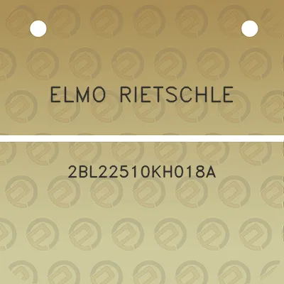 elmo-rietschle-2bl22510kh018a