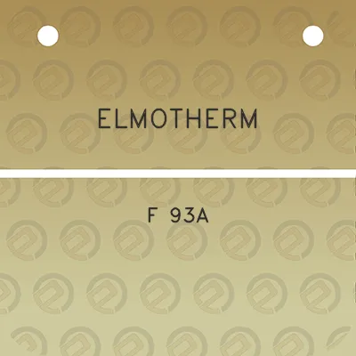 elmotherm-f-93a