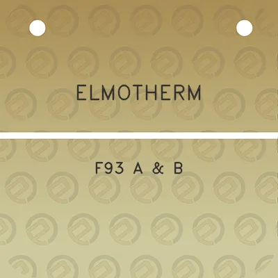 elmotherm-f93-a-b