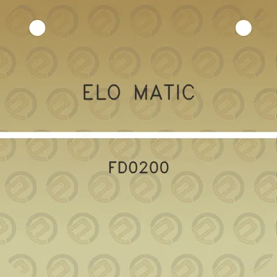 elo-matic-fd0200