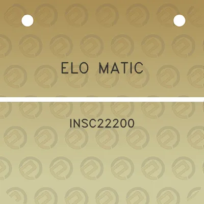 elo-matic-insc22200