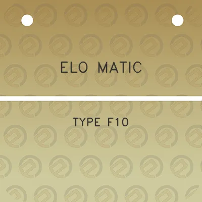 elo-matic-type-f10