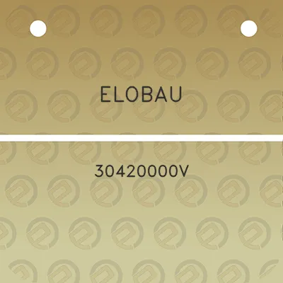 elobau-30420000v