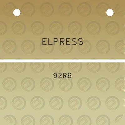 elpress-92r6