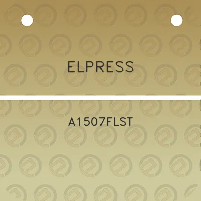 elpress-a1507flst