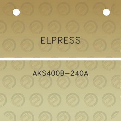 elpress-aks400b-240a