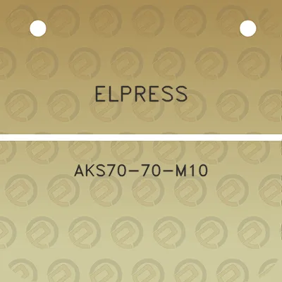 elpress-aks70-70-m10