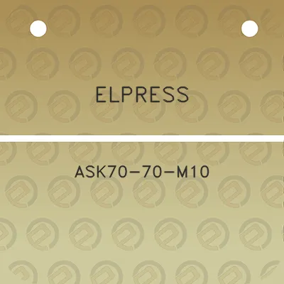 elpress-ask70-70-m10