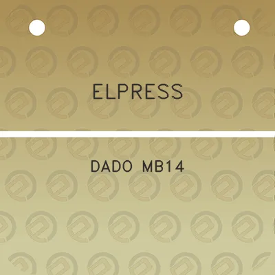 elpress-dado-mb14