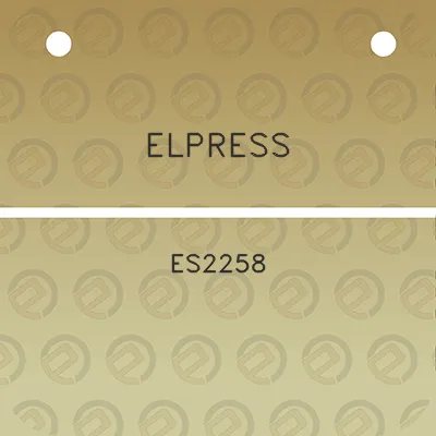 elpress-es2258