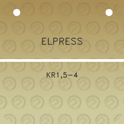 elpress-kr15-4