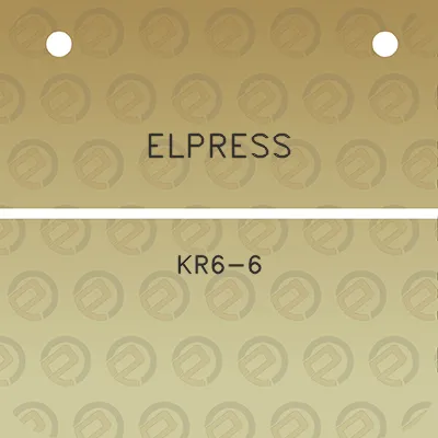 elpress-kr6-6