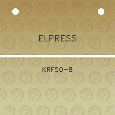 elpress-krf50-8