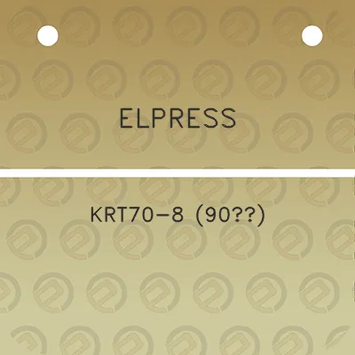 elpress-krt70-8-90