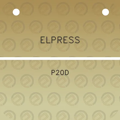 elpress-p20d