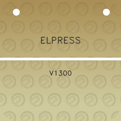 elpress-v1300