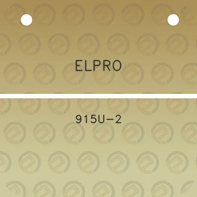 elpro-915u-2