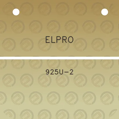 elpro-925u-2