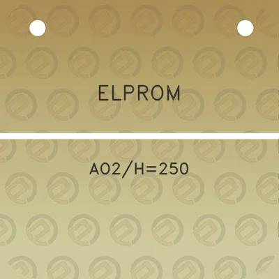 elprom-ao2h250