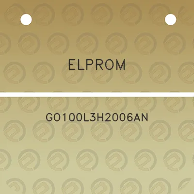 elprom-go100l3h2006an