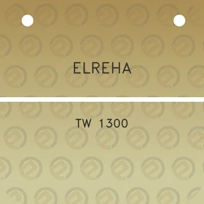 elreha-tw-1300