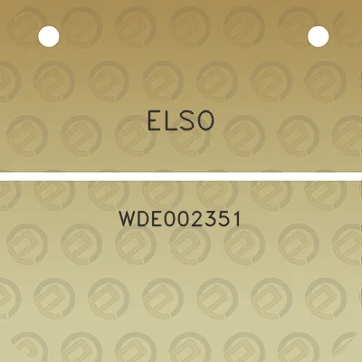 elso-wde002351