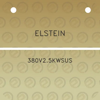 elstein-380v25kwsus