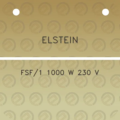 elstein-fsf1-1000-w-230-v