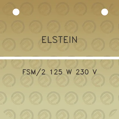 elstein-fsm2-125-w-230-v