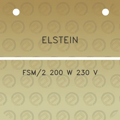 elstein-fsm2-200-w-230-v