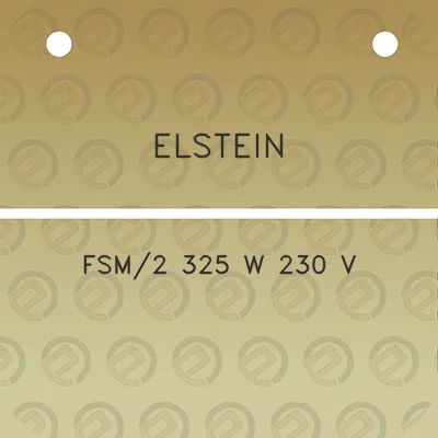 elstein-fsm2-325-w-230-v