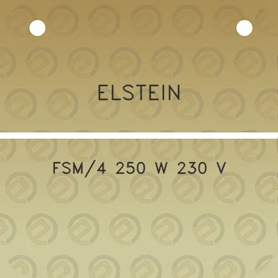 elstein-fsm4-250-w-230-v