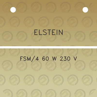 elstein-fsm4-60-w-230-v