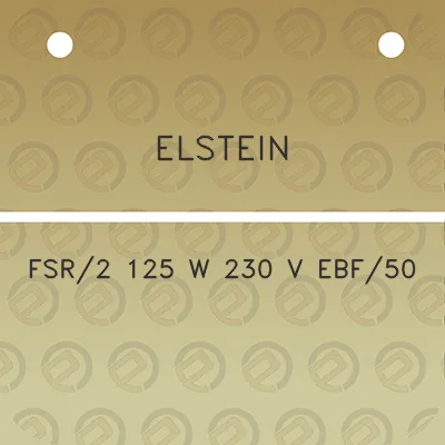 elstein-fsr2-125-w-230-v-ebf50