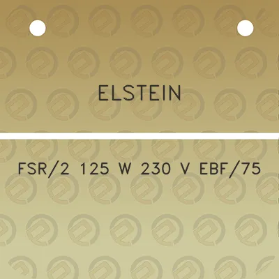 elstein-fsr2-125-w-230-v-ebf75