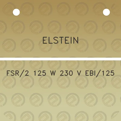 elstein-fsr2-125-w-230-v-ebi125